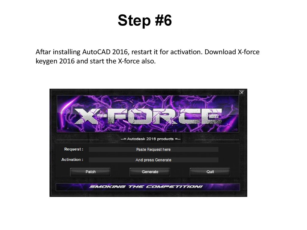 x force autocad 2017 keygen download